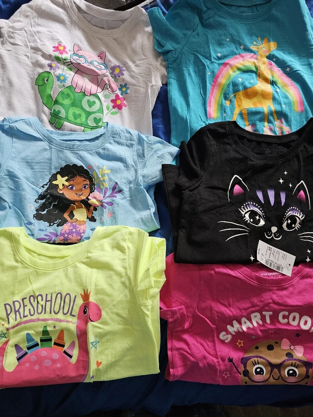 The Children's Place Set Of 6 T-shirts Size T5 Kids